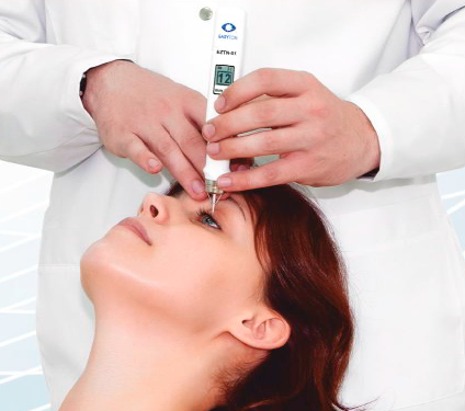 utilisation du tonomètre easyton